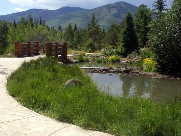 The Betty Ford Alpine Gardens are the world's highest botanical garden