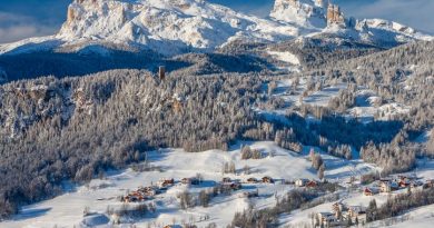 Cortina d’Ampezzo ski resort is one of the most important ski resorts in Italy