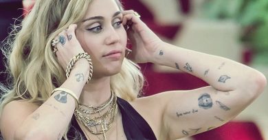 Celebrity Miley Cyrus tattoo meanings