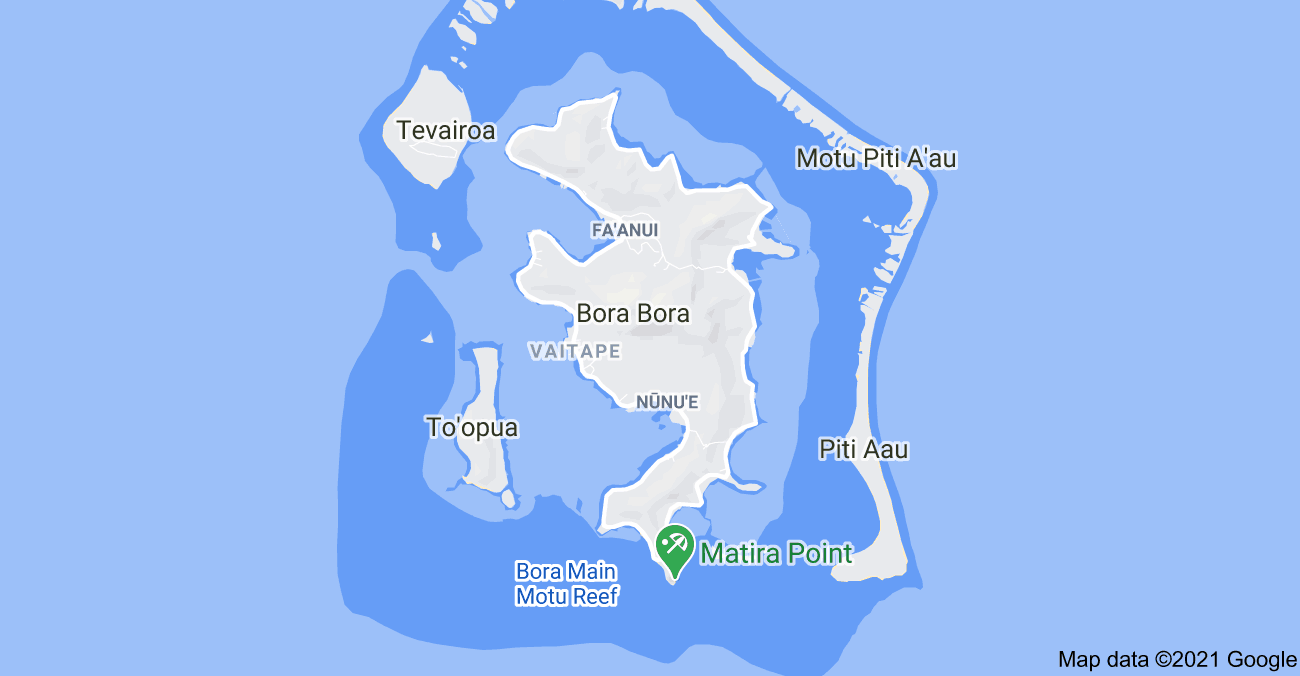 Bora Bora Map