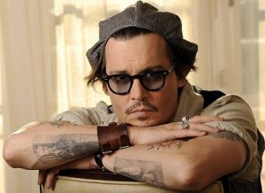 Johnny Depp's Tattoos Photos